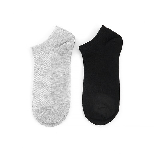Solid Color Breathable Socks for Men(2 Pairs)