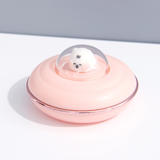 ICARER FAMILY UFO Shaped MICRO&amp;TYPE-C 2-in-1 Data Cable(Pink)-AK104A1