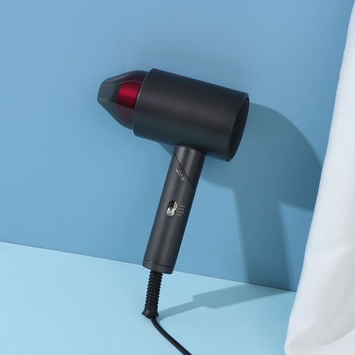 1200W elegant foldable hair dryer-grey purple